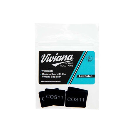 Black COS11 Lav Patch, on a white background.