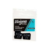 Black ECM77 Lav Patch, on a white background.