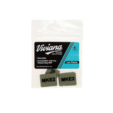 Beige MKE2 Lav Patch on a white background.