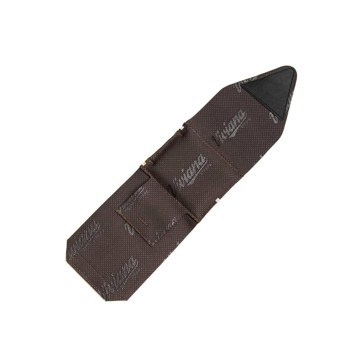 Brown Ankle Puffy Pouch on a white background.