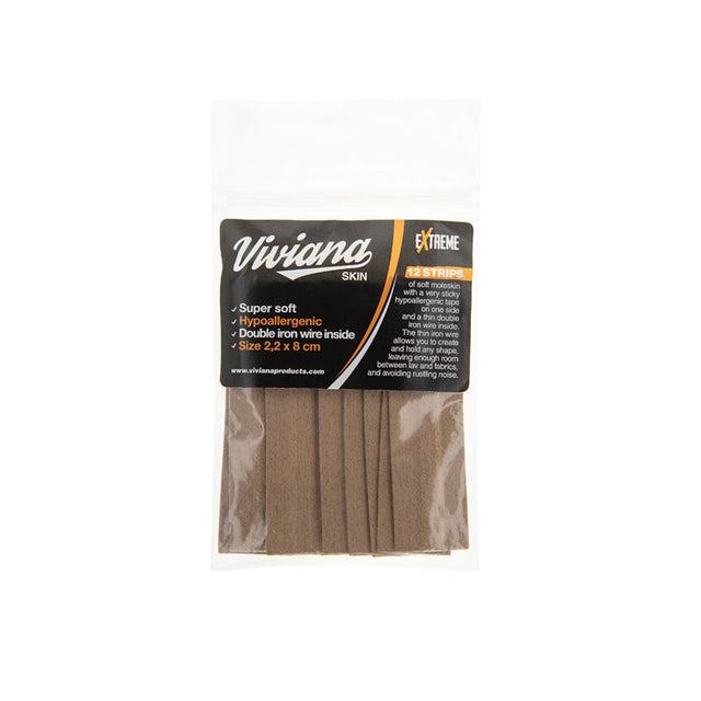 Viviana Moleskin Extreme beige, on a white background.