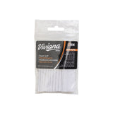 Viviana Moleskin Extreme white, on a white background.