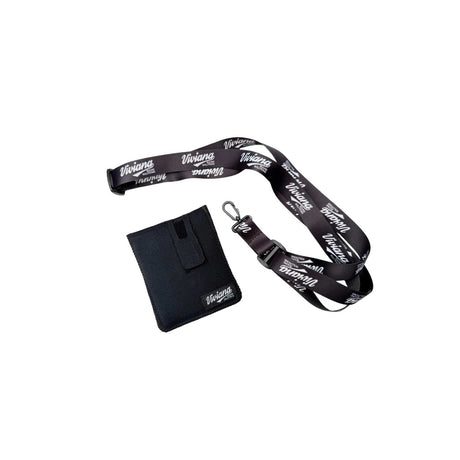 VIV-VSSIEMGTBK pouch and strap, on a white background.