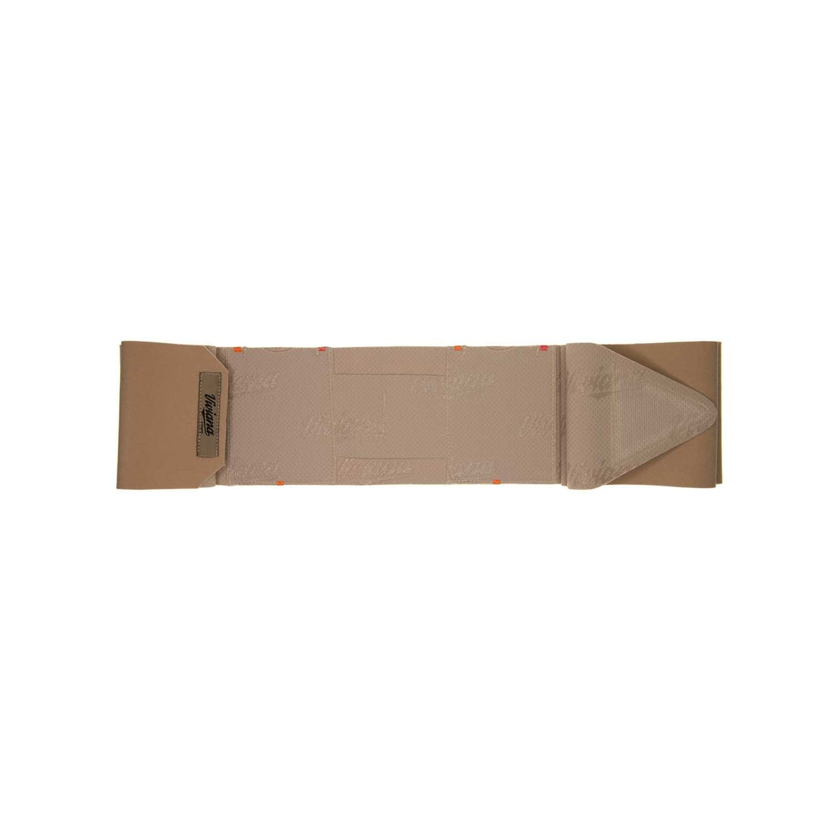 Beige Extreme Waist L Double Pouch, on a white background.