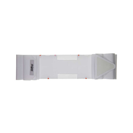 Viviana XL waist DP in white, on a white background.