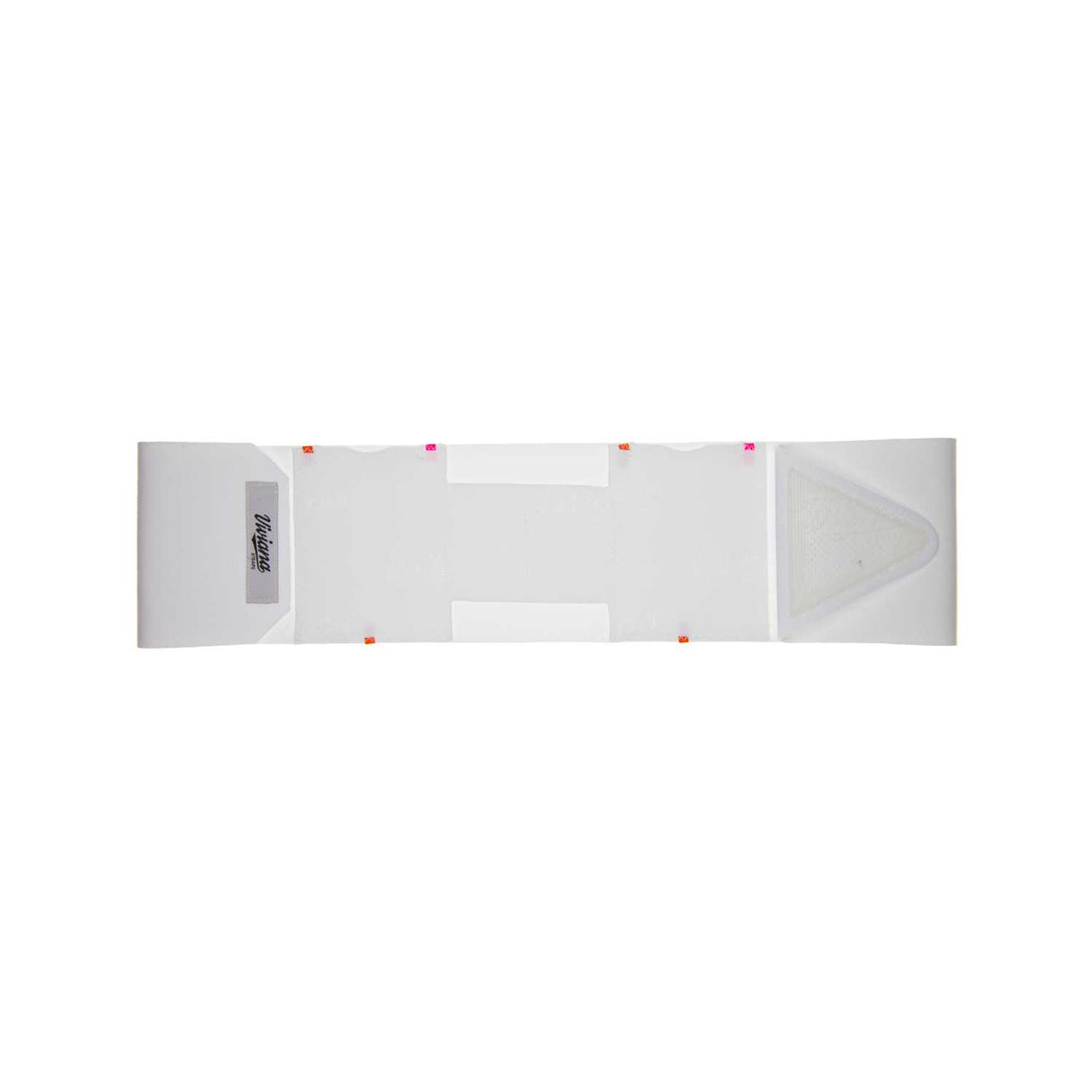 Viviana waist XS DP in white, on a white background.