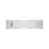 Viviana waist XS DP in white, on a white background.