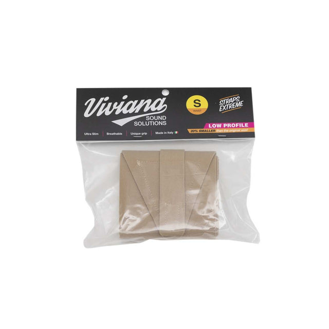 Beige S LP waist strap, on a white background.