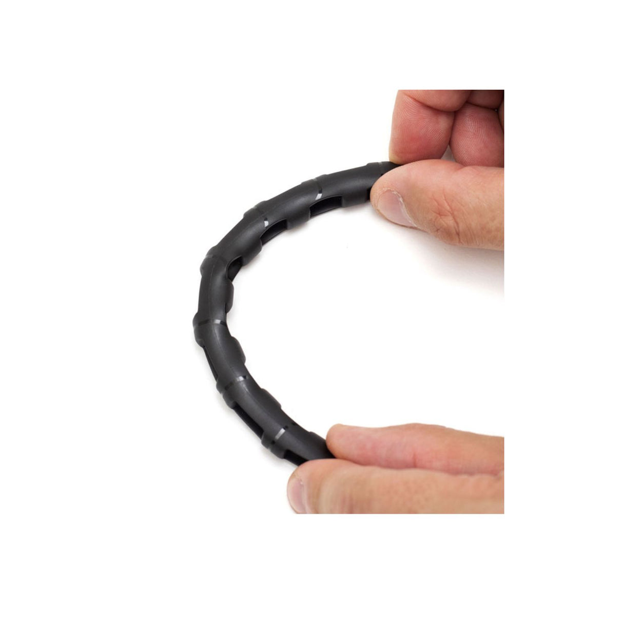 Viviana RF saver black bending, on a white background.