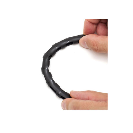 Viviana RF saver black bending, on a white background.