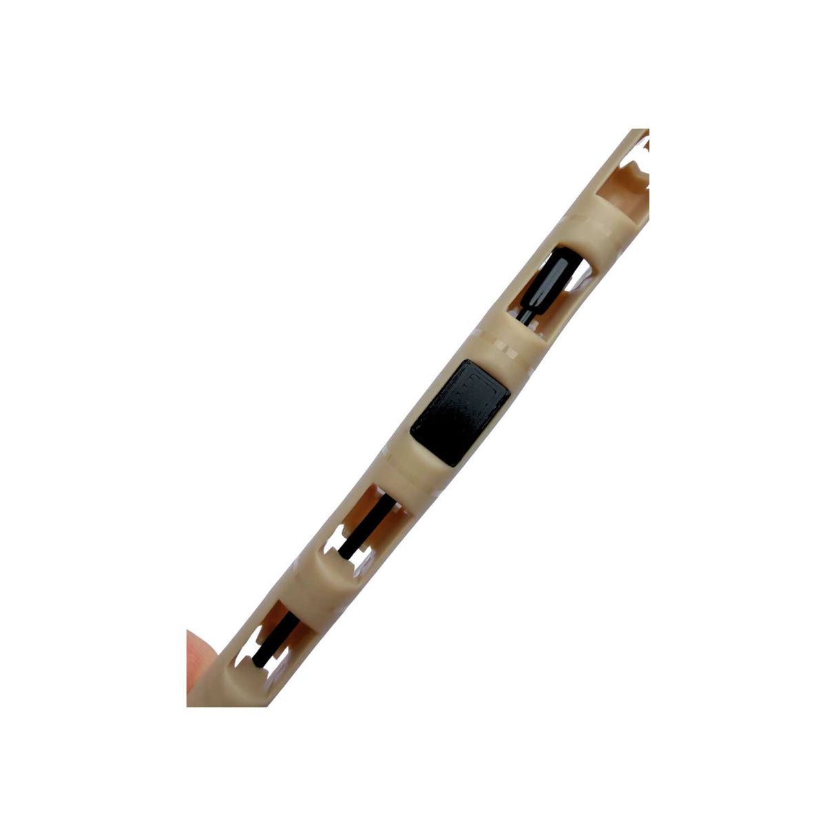 Viviana RF Saver Protector in a beige Viviana RF Saver, front view, on a white background.