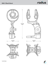 RADIUS RAD-2 Shock-Mount